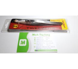 Nhíp Đầu Sứ Thẳng Trắng