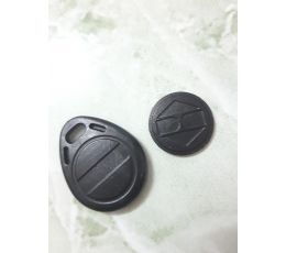 Vỏ Nhựa Tab Móc Khóa RFID - Đen