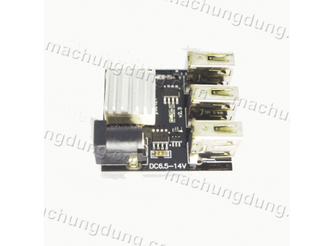 Mạch giảm áp 3xUSB (H16)