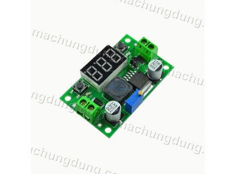 Mạch giảm áp LM2596S + LED hiển thị V2 (H16)