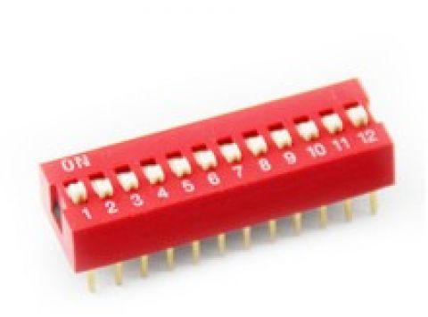 Công Tắc Gạt DIP Switch 12