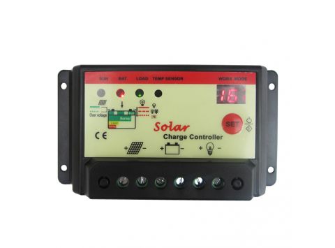 Sạc Solar 12-24VDC 10A ( Có Màn Hình Led 7 Seg)