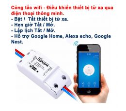 Công Tắc Điều Khiển Từ Xa Wifi Sonoff Basic