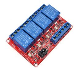 Module 4 Relay 10A 12VDC H/L (H04)