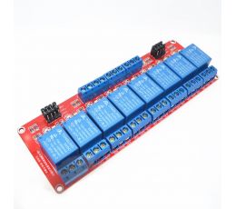 Module 8 Relay 10A 12VDC H/L (H32)