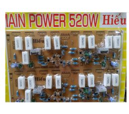 Board Công Suất Amply 16 Sò 520W