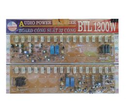 Board Công Suất Amply 32 Sò BTL 1200W