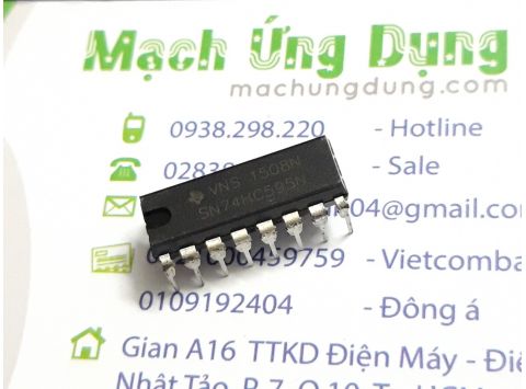 IC SN74HC595N DIP16