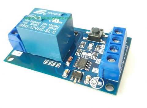 Module Kích Hoạt Relay Bằng Nút Nhấn RM-02