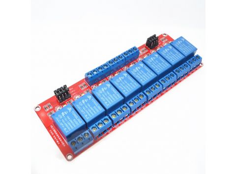 Module 8 Relay 10A 24VDC H/L (H32)